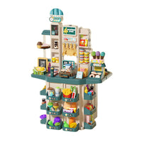 Kitchen and Supermarket Sold Separately for Kids Pretend Cooking and Shopping by WISHLAND