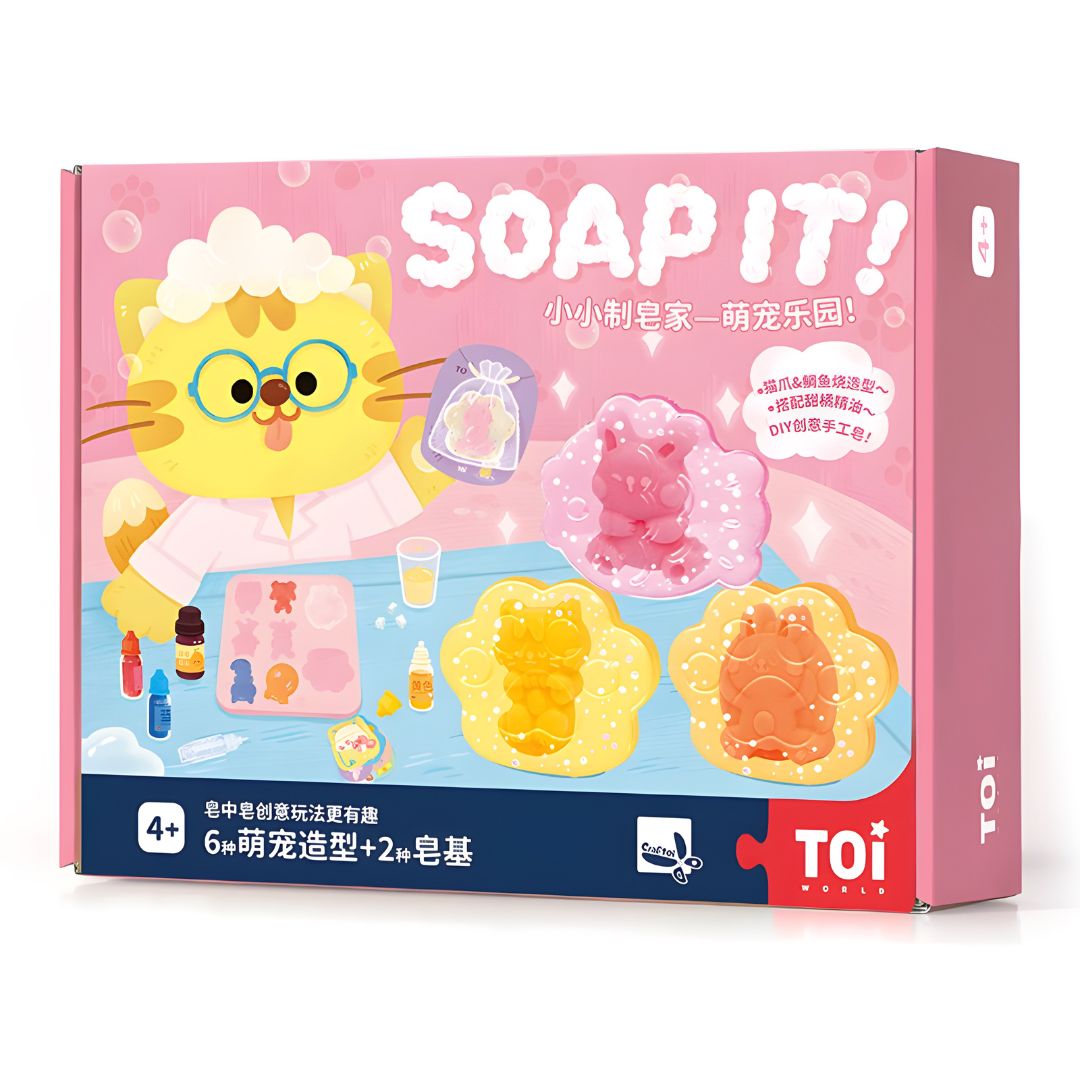 TOI Soap It Do It Yourself Kit Educational Craft for Kids Toys