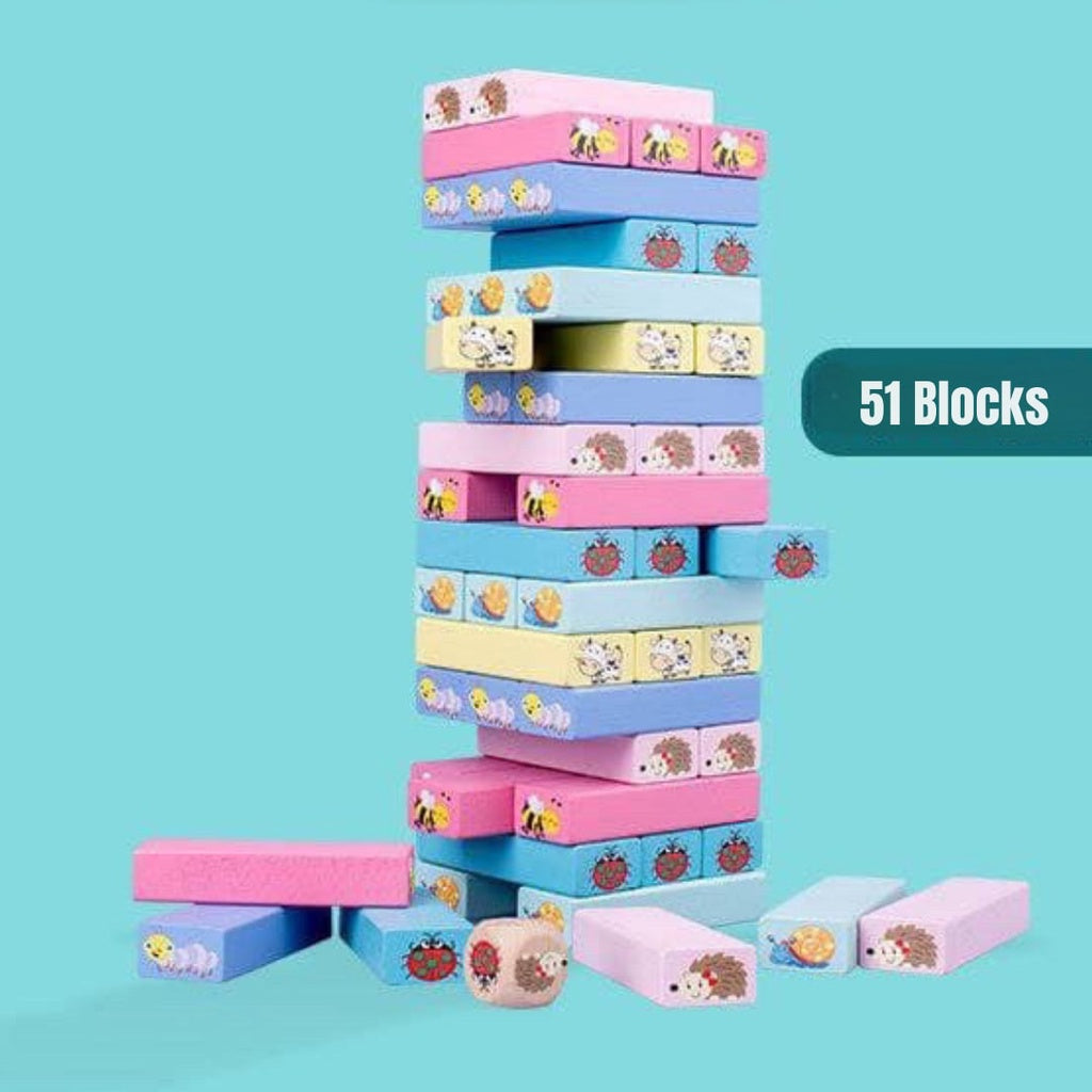 Tetra Tower Stackable Balancing Thinking Game for Kids by WISHLAND –  Wishland