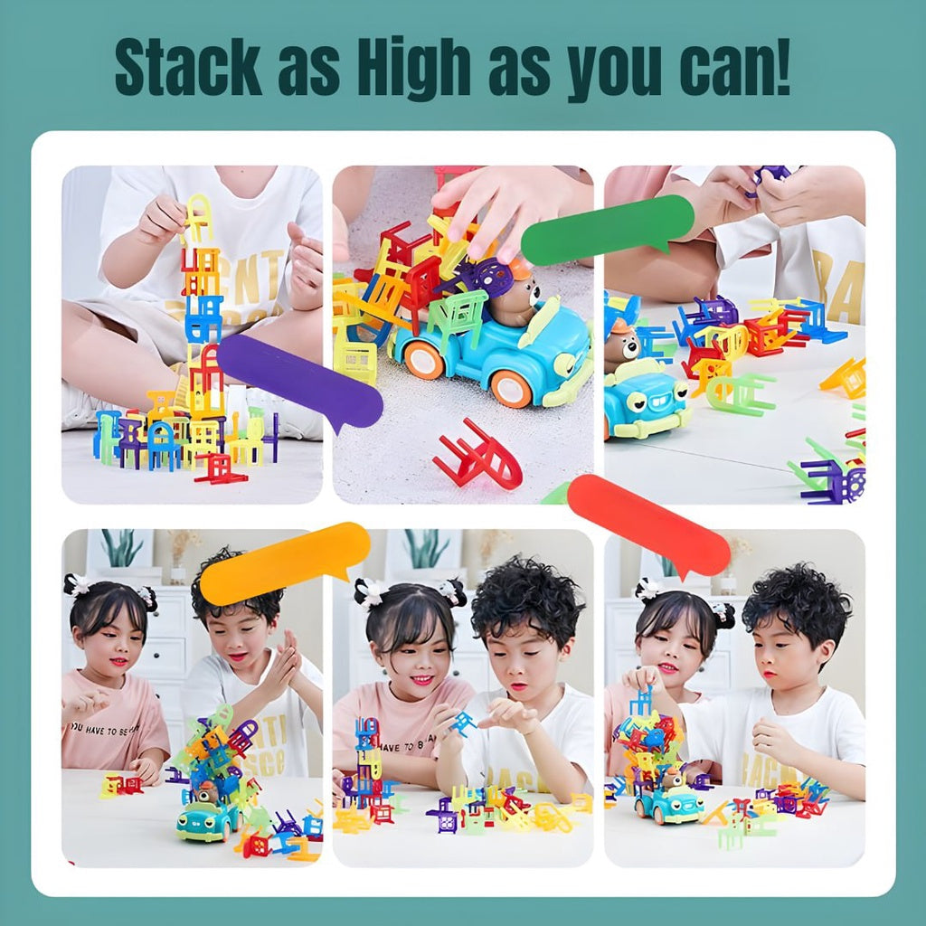 Stacking Chairs Pick Up Truck The Ultimate Chair Stacking Game by WISHLAND