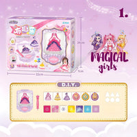 DIY Fun Cloth Artwork Designer Kit for Kids by WISHLAND