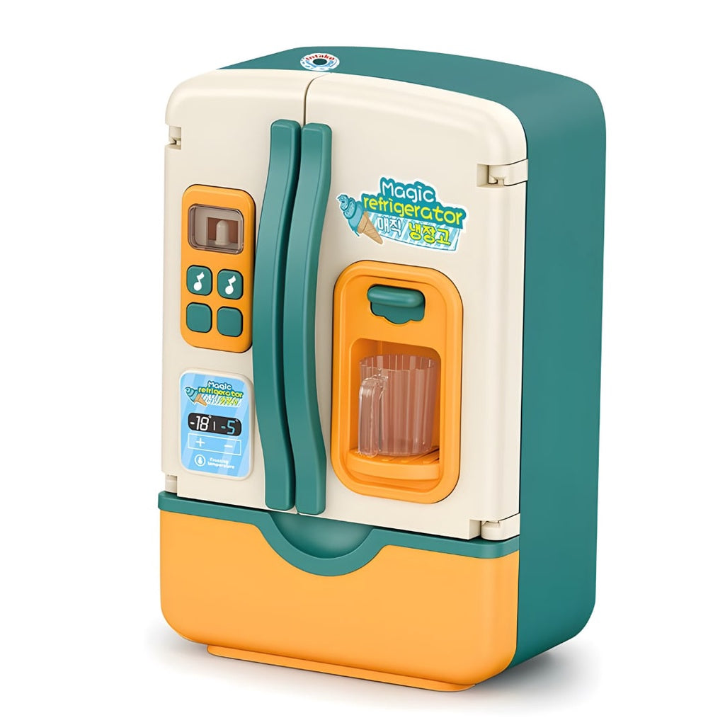 Toy refrigerator discount with ice maker