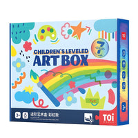 TOI Art Box Children's Leveled Arts and Crafts Box Education Set for Kids