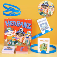 Hedbanz Guess Family Board Game Educational Toy for Kids by WISHLAND