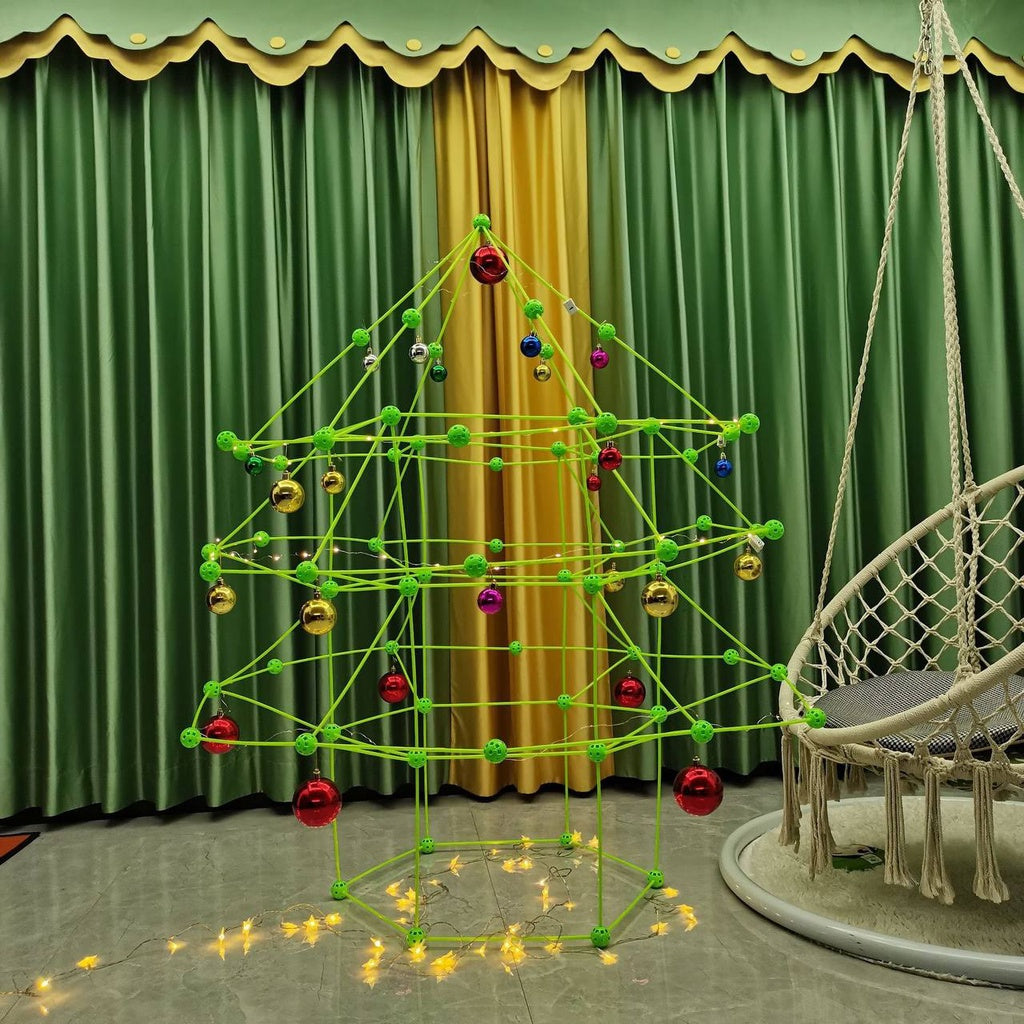 Build Your Own Fort Christmas Tree Kit for Kids by WISHLAND