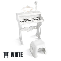 Children's Piano Educational Music Toy with Stool and Microphone by WISHLAND