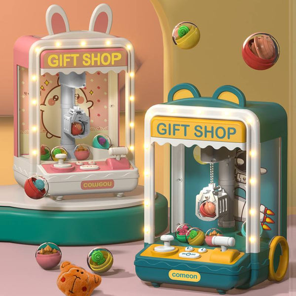 Gift Shop Claw Machine with Lights and Sounds for Kids Pretend Play by WISHLAND