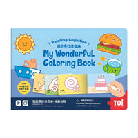 TOI Wonderful Coloring Book for Kids Doodle Drawing Pad Educational Toy